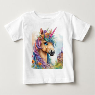 Traumhaft Unicorn Wasserpark California Baby T-shirt