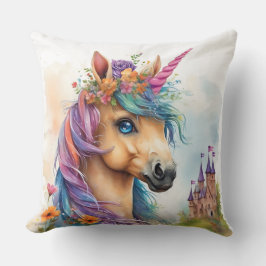 Traumhaft Unicorn Wasserpark California Kissen