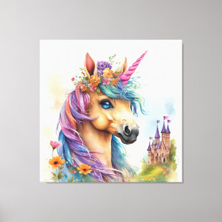 Traumhaft Unicorn Wasserpark California Leinwanddruck