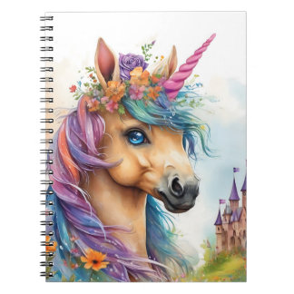Traumhaft Unicorn Wasserpark California Notizblock