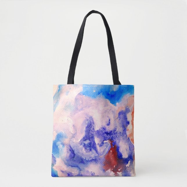 Traumhaft Wasserfarben Kunst Tasche (Vorderseite)
