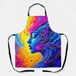 Traumhafte Abstrakte Frau Schürze