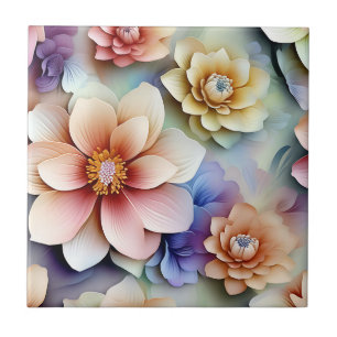 Traumhafte Blume Petals Fliese