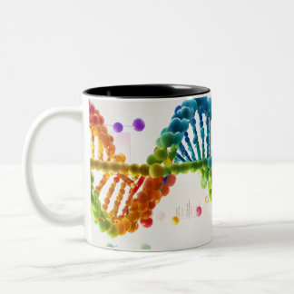 Traumhafte farbenfrohe Tasse