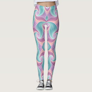 Traumhafte Flüssigkeit-Tiefenillusion   Nahtlos we Leggings