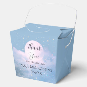 Traumhafte himmlische Hochzeit in Mondlicht gebade Geschenkschachtel
