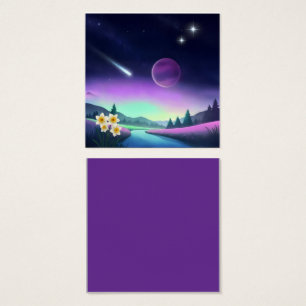 Traumhafte kosmische Landschaft - Visitenkarte