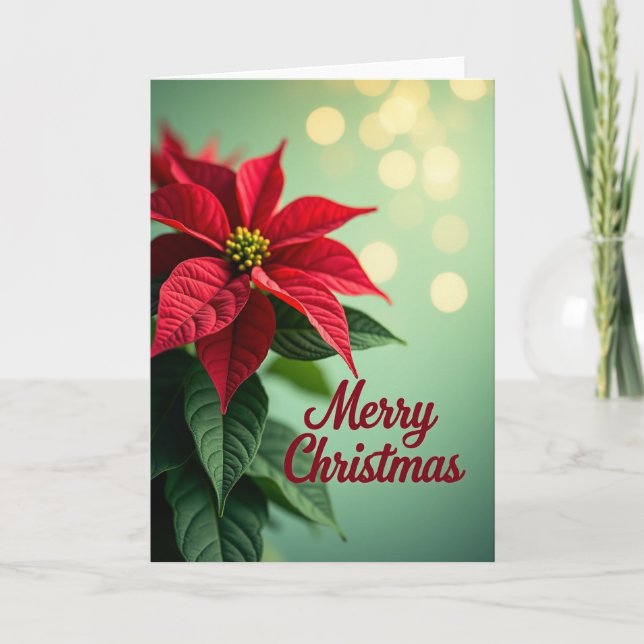 Traumhafte Weihnachtskarte Bloom Karte (Vorderseite)