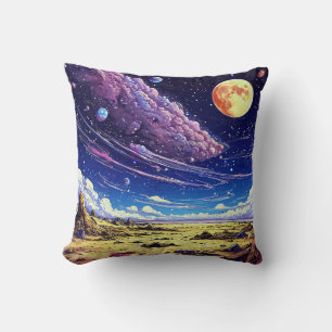 Traumhafter Galaxienhimmel Kissen