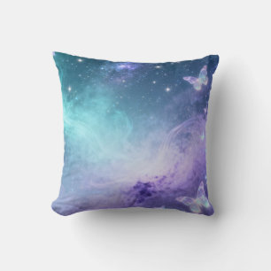 Traumhafter Galaxy-Schmetterling-Wurfkissen Kissen