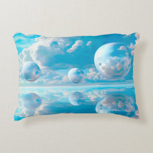 Traumhafter Himmel Surrealistische Naturlandschaft Dekokissen