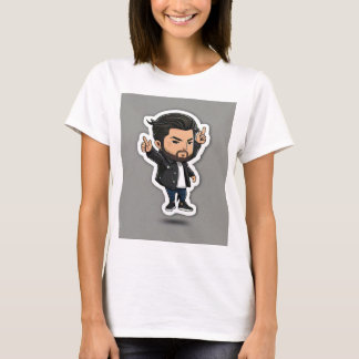 Traumhafter T - Shirt mit Whimsical Ban Bloc
