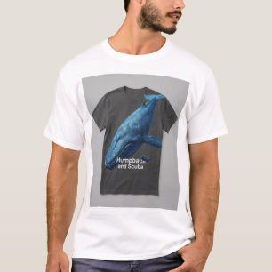Traumhaftes Blauwal-T-Shirt T-Shirt