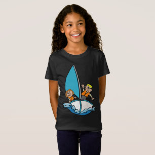 Traumhaftes kleines Segelmädchen T-Shirt - Bezaube