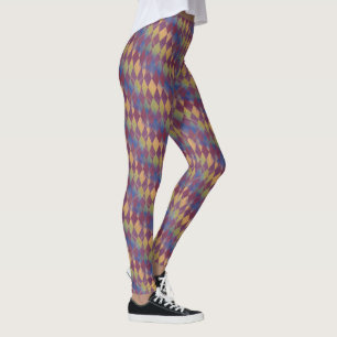 Traumhaftes Wunderland-Diamantmuster Leggings
