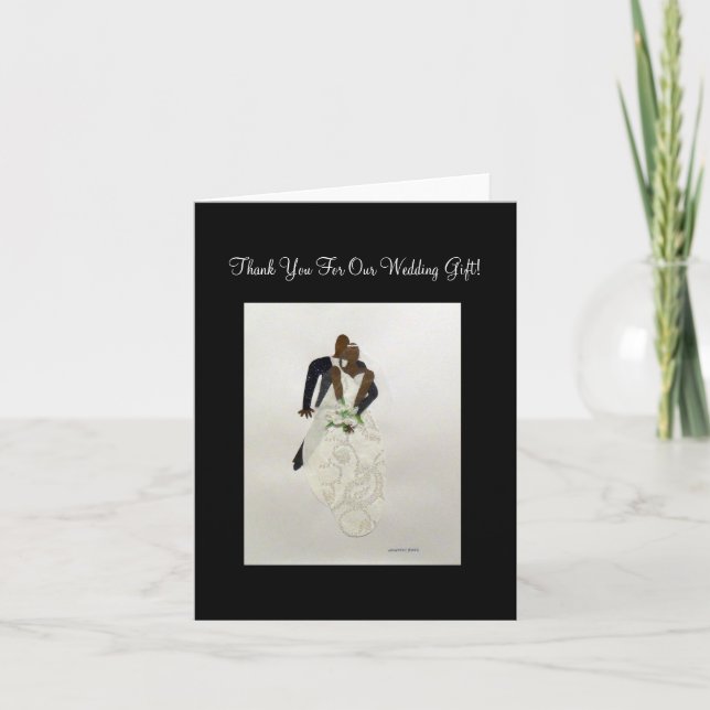 Traumhochzeit Dankeskarte (Vorderseite)