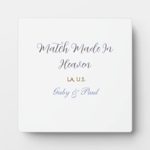 Traumhochzeit lila pastell golden Name Dat Fotoplatte