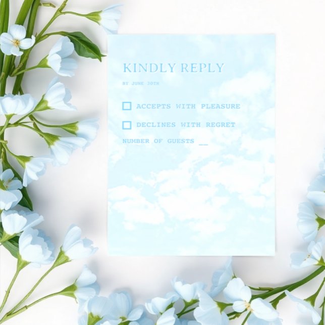 Traumhochzeit RSVP Karte (Von Creator hochgeladen)
