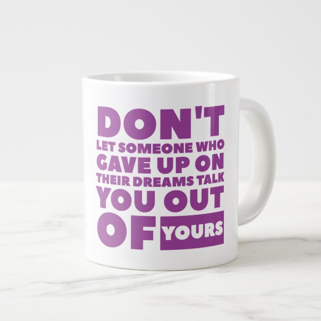 Traumjumbo-Tasse Jumbo-Tasse (Vorderseite Rechts)