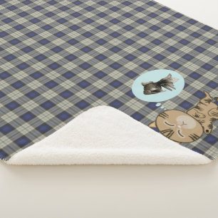 Traumkatzenschuh Sherpadecke