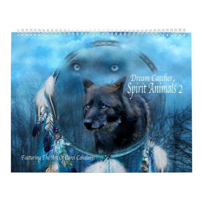 Traumkunst-Kalender der fänger-Geist-Tier-2 Kalender (Titelbild)