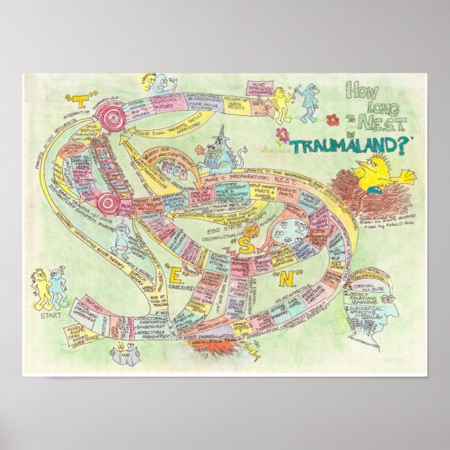 Traumland Poster Sem-Gloss 16x20 (Vorne)