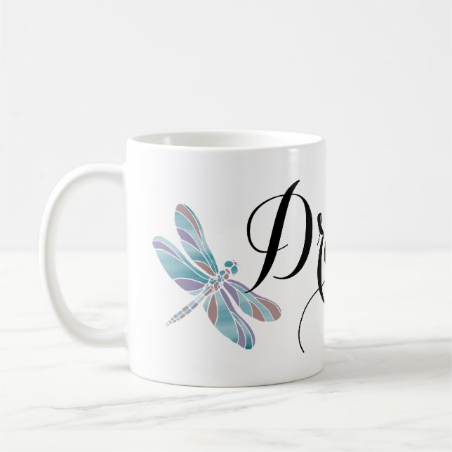 Traumlibellen Kaffeetasse (Links)