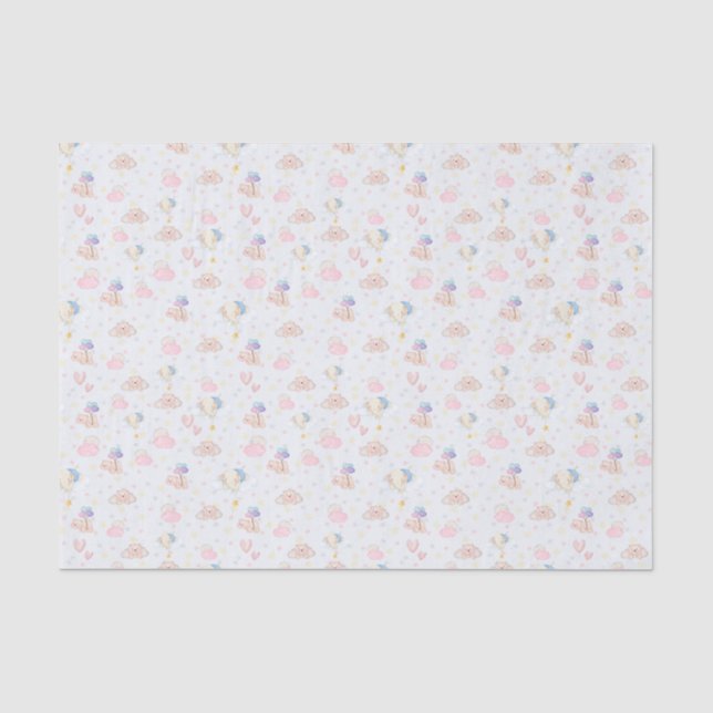 Traumpastellpapier für perfektes Geschenk Seidenpapier (Vorderseite)