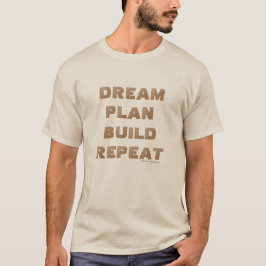 Traumplan-Build-Wiederholung des T - Shirt