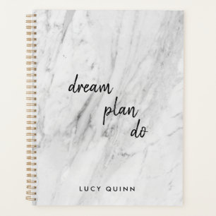 Traumplan Do White Marble Modernes, stilvolles S Planer