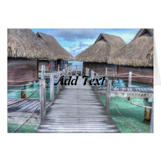 Traumreise Bora Bora Bungalows (Vorderseite (Horizontal))