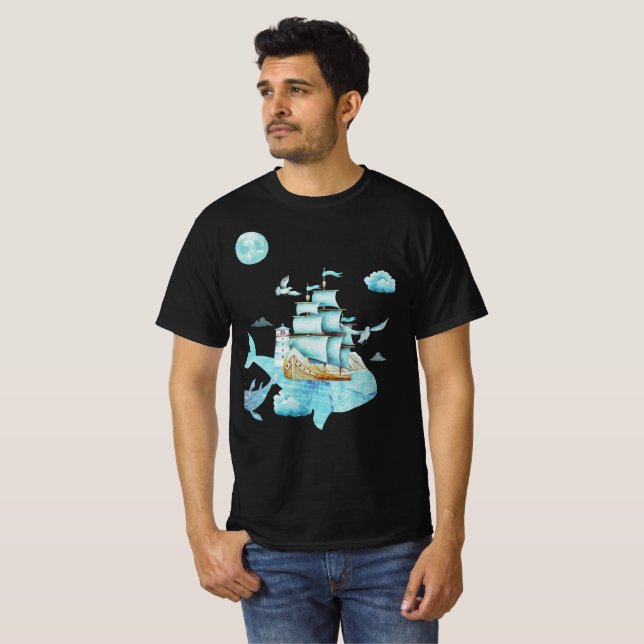Traumschiff Meer Abenteuer T-Shirt (Vorne ganz)