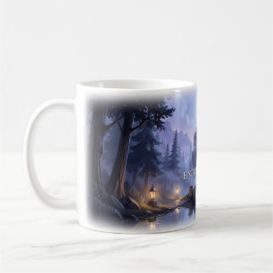 Traumschloss-Pfad-Becher Kaffeetasse