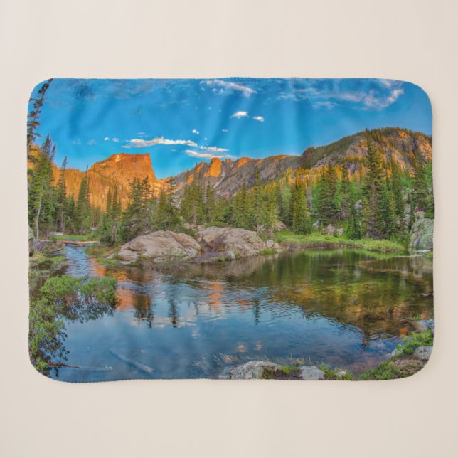 Traumsee Landschaft Sherpadecke (Vorderseite (Horizontal))