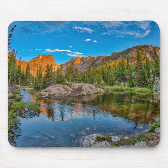 Traumseenlandschaft Mousepad (Vorne)