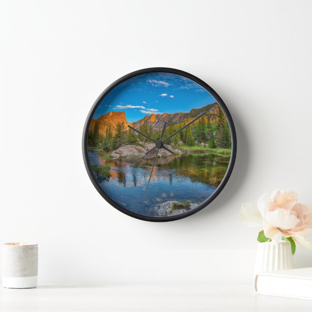 Traumseenlandschaft Uhr (Zuhause)