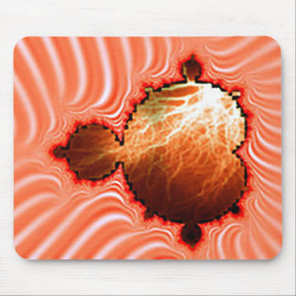 Traumstäbchen Mandelbrot mit Blitzschlägen Mousepad