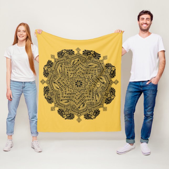 "Traumstadt"  Fleecedecke (Beispiel)