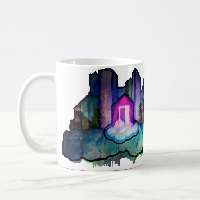 TRAUMstadt-TASSE Kaffeetasse (Links)