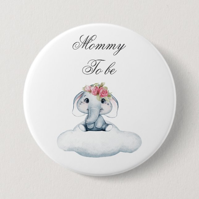 Traumtage mit Rosie dem Elefanten. Button (Vorderseite)