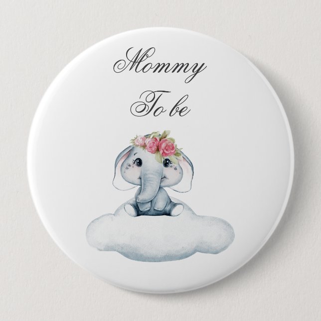 Traumtage mit Rosie dem Elefanten. Button (Vorderseite)