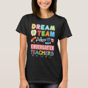 Traumteam aka Kindergartenlehrer Lehrer zurück T-Shirt