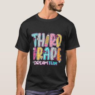 Traumteam der dritten Klasse zurück zur Schule Ers T-Shirt