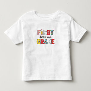 Traumteam der ersten Klasse zurück zur Schule Kleinkind T-shirt