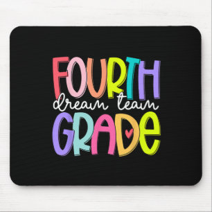 Traumteam der vierten Klasse Zurück zur Schule 4. Mousepad