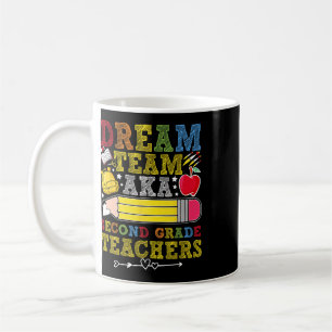 Traumteam-Lehrer der 2. Klasse Lehrer der zweiten Kaffeetasse
