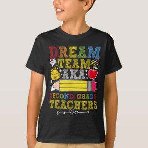 Traumteam-Lehrer der 2. Klasse Lehrer der zweiten T-Shirt