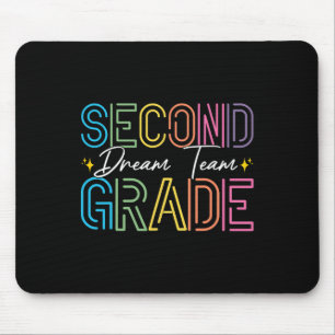 Traumteam-Lehrer der zweiten Klasse Schüler Zurück Mousepad