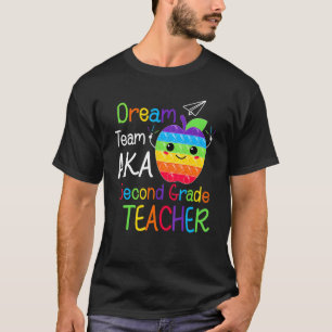 Traumteam Lehrer der zweiten Klasse zurück in die T-Shirt