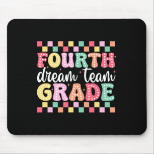 Traumteam-Lehrerin der vierten Klasse Frauen Mädch Mousepad